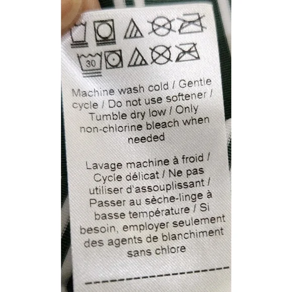 Untuckit Polo Shirt Mens Large Golf Cronos Double Stripe Short Sleeves - Picture 8 of 9